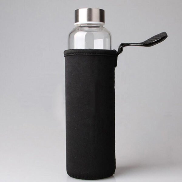 Glass water bottle with sleeve (5)