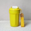 Vacuum Insulated Octagonal Coffee Tumbler Yellow