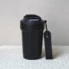 Vacuum Insulated Octagonal Coffee Tumbler Black