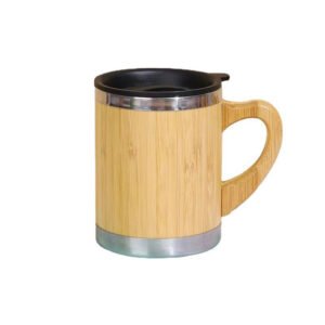 Bamboo C Handle Mug