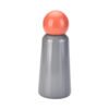 Cute Contrast Lid Insulated Water Bottle Gray