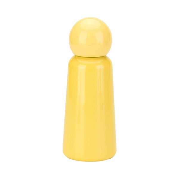 Cute Stainless Steel Thermos Water Bottle Yellow