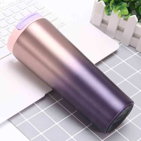 Double-wall gradient tumbler