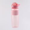 Flip-lock Plastic Water Bottle Pink