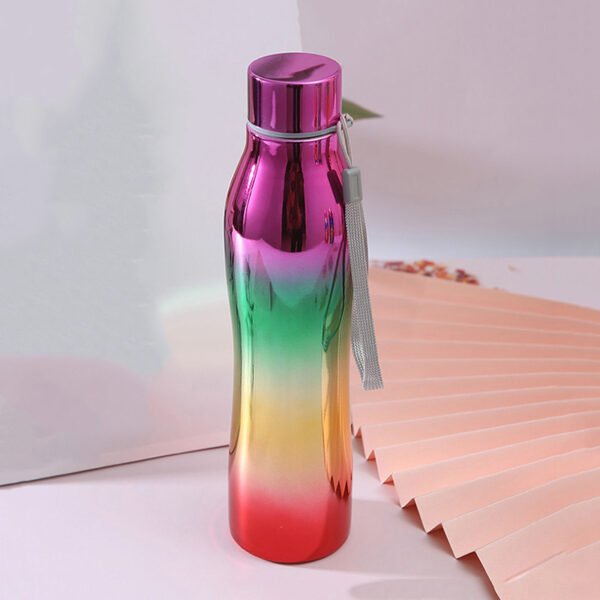 Glossy Gradient Plated Water Bottle