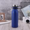Metal lid Stainless Water Bottle Blue