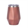 Octagonal Wine Tumbler Rose Gold