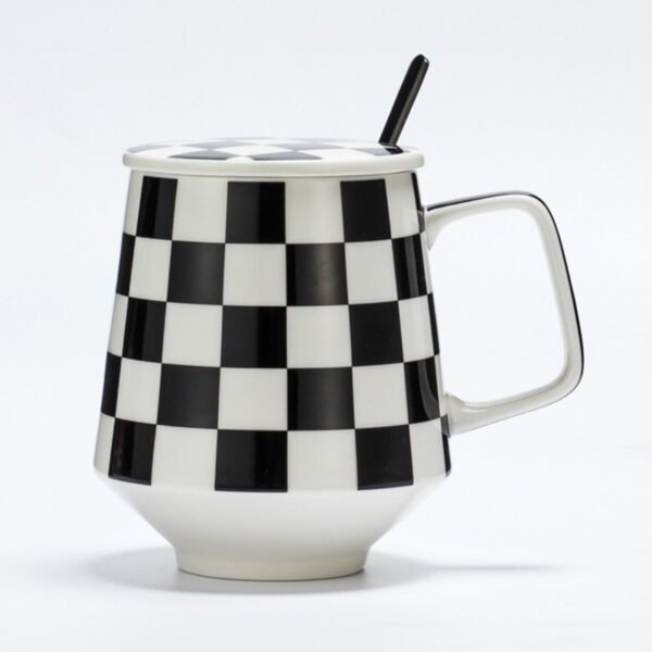 Plaid Ceramic Mug