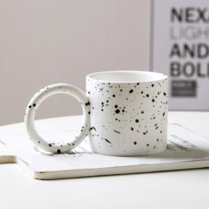 Speckled Mug white