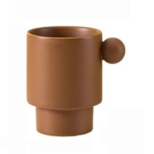 Coffee Ball Handle Ceramin Coffee Mug