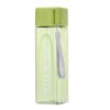 Square Plastic Water Bottle Green