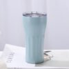 Tapered Textured Tumbler Baby Blue