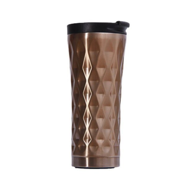 Textured stainless travel mug (3)