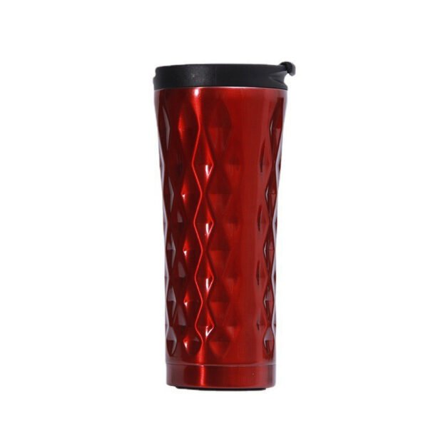 Textured stainless travel mug (4)