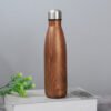 Wood grain Water Bottle