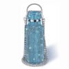 blue Rhinestone water bottle