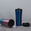 fishscale stainless water bottle