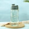 plastic sports water bottle with volume scale (3)