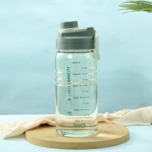 plastic sports water bottle with volume scale (3)