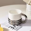 plating ceramic mugs silver