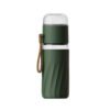 Green Glass Water Bottle With Fliter