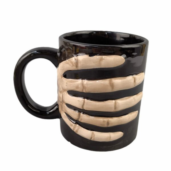 Skeleton Hand Ceramic Mug