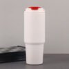 Wide Mouth Tapered Tumbler White