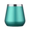 Emerald Green Wide Mouth Wine Tumbler
