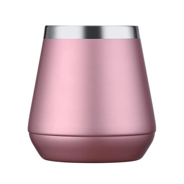 Pink Wide Mouth Wine Tumbler
