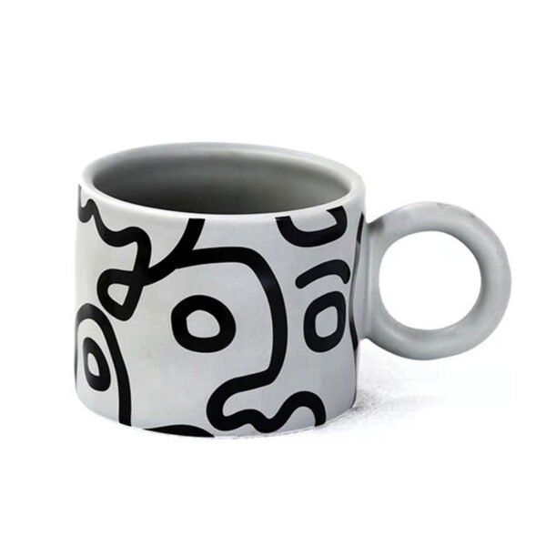 Ceramic Graffiti Coffee Mug