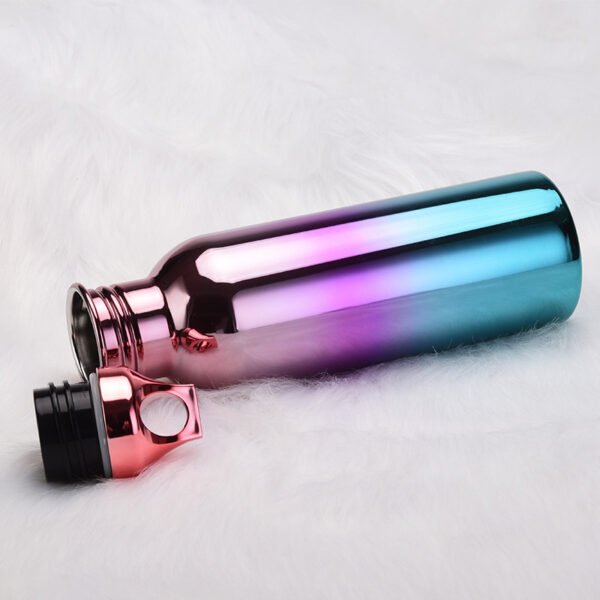 Glossy Gradient Plated Thermal Bottle Lid