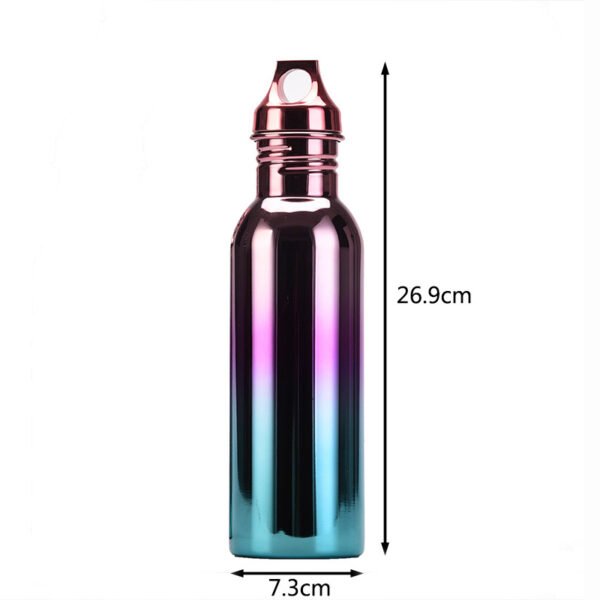 Glossy Gradient Plated Thermal Bottle Size