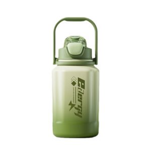 Gradient Flip-Lock Tritan Sports Water Bottle Green