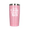 Quees Are Born In March Tumbler Pink