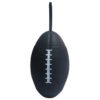 Rugby Style Silicone Water Bottle Black