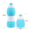 Spout Lid Silicone Water Bottle