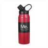 Spout Lid Vacuum Travel Thermal Water Bottle Red