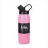 Spout Lid Vacuum Travel Thermal Water Bottle Pink