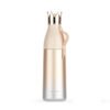Stainless Crown Lid Thermal Water Bottle Champagne