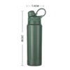 Stainless Steel Spout Lid Straw Water Bottle Size
