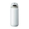 Straw Lid Stainless Steel Water Bottle White