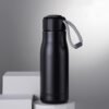 Wide Mouth Double-wall Vacuum Insulated Thermal Bottle Black