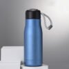 Wide Mouth Double-wall Vacuum Insulated Thermal Bottle Blue