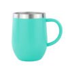 Pastel Green Wine Tumbler With Handle