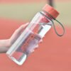 Durable BPA-free Plastic Water Bottle Orange