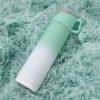 Gradient Flask Water Bottle Pastel Green
