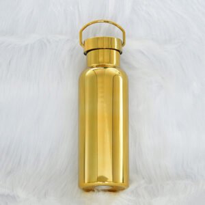 Metallic Stainless Steel Water Bottles Gold