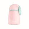 Rabbit Style Vacuum Insulated Water Bottle For Children Baby Pink