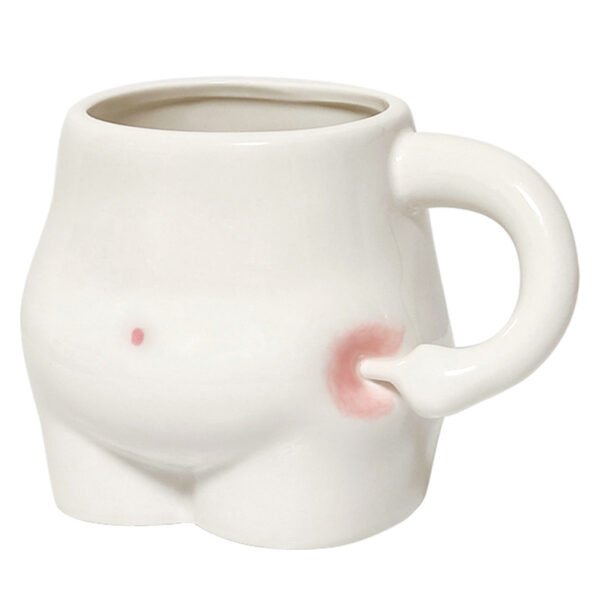 Belly Mug With Hand-Shape Handle (3)