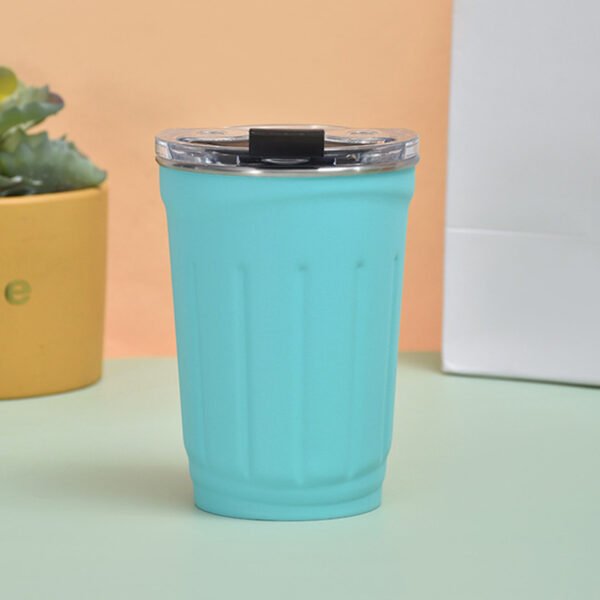 Coffee Mug with lid Baby Blue